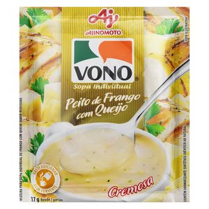 Sopa Vono Instantânea Peito de Frango com Queijo 17 g