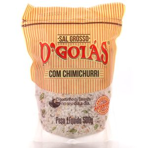 Sal Dgoiás Grosso com Chimichurri 500g