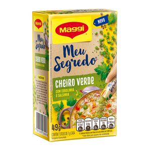 Tempero Maggi Meu Segredo Dissolve Facil Cheiro Verde 49g