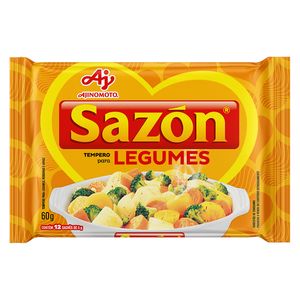 Tempero Sazon Amarelo Legumes 60g