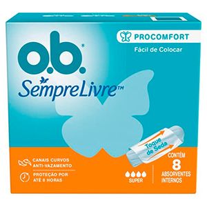 Absorvente Interno O.B. Procomfort Super 8un