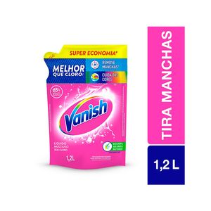 Alvejante Vanish Líquido Multiuso sem Cloro Pink Refil 1,2l