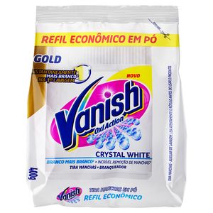 Alvejante Vanish Pó Poder Oxi-Action White Refil 400g