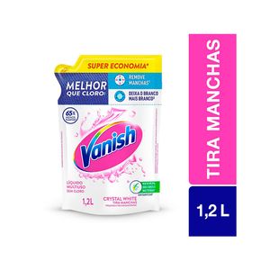 Alvejante Vanish Líquido Multiuso sem Cloro White Refil 1,2l