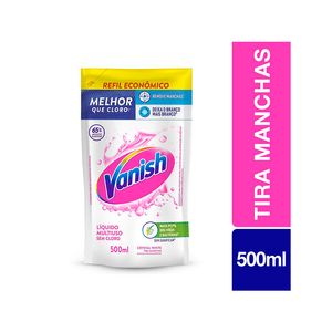 Alvejante Vanish Líquido Multiuso sem Cloro White Sachê 500ml