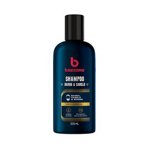 Shampoo Bozzano Barba e Cabelo 200ml