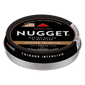 Pomada para Calçados Nugget Preta 36g