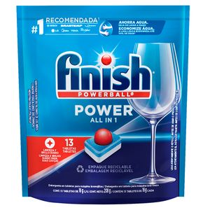 Detergente Pó Finish Tablete para Máquina Lavar Louça 62g