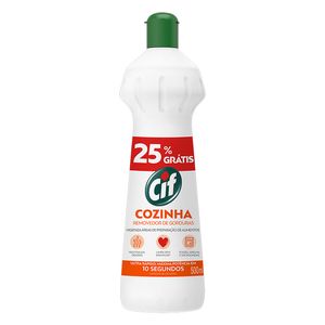 Limpador Cif Cozinha Removedor de Gorduras 25% Desc 500ml