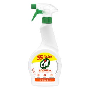 Limpador Cif Cozinha Removedor de Gorduras 35% Desc Gatilho 500ml