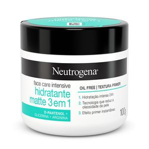 Creme Facial Neutrogena Hidratante Efeito Matte  100g