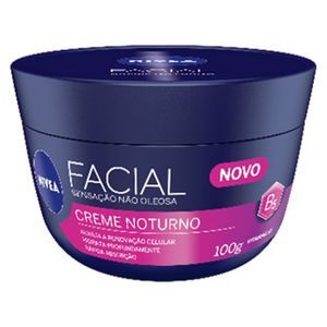 Creme Facial Nivea Noturno 100g