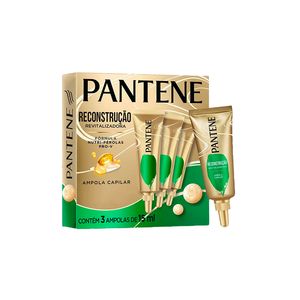Ampola de Tratamento Pantene Restaura com 3 15ml