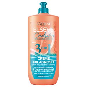 Creme Tratamento Elseve 3 em 1 Cachos dos Sonhos 500g