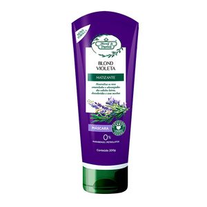 Mascara de Tratamento Flores & Vegetais Blond Matizante 200g