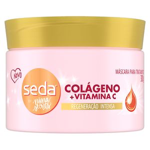 Máscara de Tratamento Seda Capilar Colágeno e Vitamina C 300 g