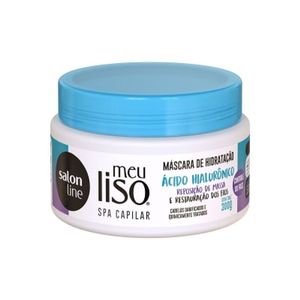 Máscara Hidratacão Salon Line Meu Liso Ácido Hialurônico 300g