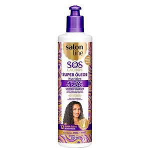 Ativador de Cachos Salon Line S.O.S Cachos Super Óleos Nutritivo 300ml