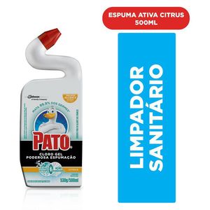Desinfetante Pato Cloro Gel Citrus 500ml