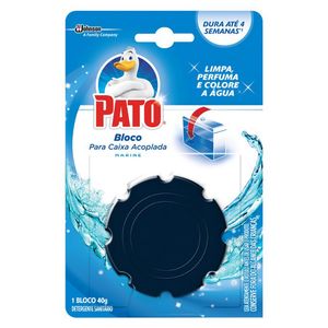 Bloco Sanitário Pato Caixa Acoplada Marine 40g