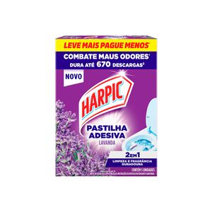 Higienizador Sanitário Harpic Pastilha Power 2em1 Lavanda Lv+ Pg- Un