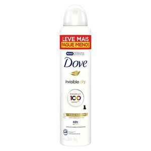 Desodorante Dove Invisible Dry Leve Mais Pague Menos Aerosol 250ml
