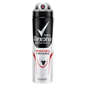 Desodorante Rexona Men Antibacteriano Invisible Aerosol 150ml