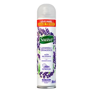 Desodorante Suave Lavanda e Erva Doce Aerosol Lv+ Pg- 200ml