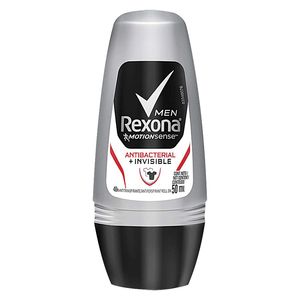 Desodorante Rexona Men Antibacteriano Invisible Rollon 50ml