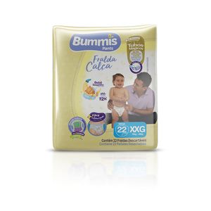 Fralda Bummis Tubos Calça Mega XXG com 22Unidades
