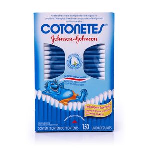 Hastes Flexíveis Cotonetes com 150Unidades