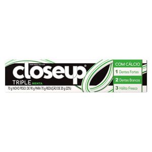 Creme Dental Close Up Triple Menta 70g