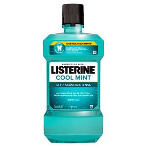 Anti-Septico Bucal Listerine Cool Mint Hortelã 1l