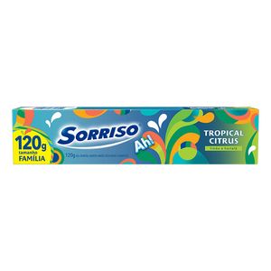 Gel Dental Sorriso Tropical Citrus 120gr