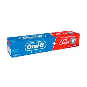 Creme Dental Oral-B 123 Anti-Carie 70g