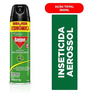 Inseticida Baygon Ação Total Aerosol 360ml