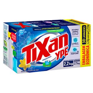 Lava Roupas Tixan Primavera Embalagem Econômica 2,2kg