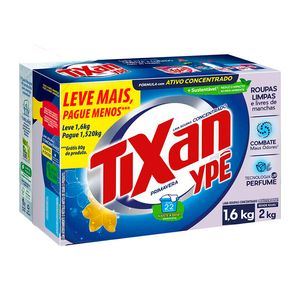 Lava Roupas Tixan Primavera Lv1,6kg Pg1,52kg