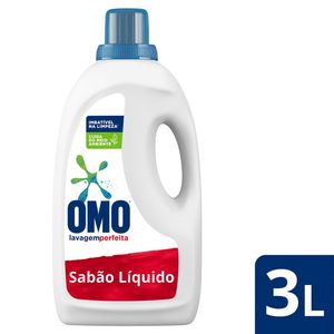 Lava Roupas Omo Líquido Lavagem Perfeita 3l