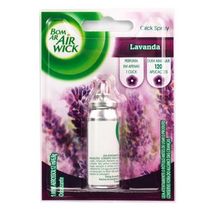 Odorizador Bom Ar Click Spray Lavanda Refil 12ml