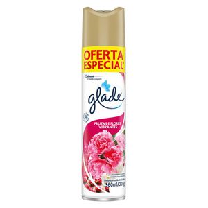 Desodorizador Glade Frutas e Flores 360ml Oferta Especial Aerosol