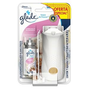 Odorizador Glade Toque Frescor Lembrança de Infância Oferta Especial Aparelho 12ml
