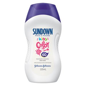 Protetor Solar Sundown Kids Fps60 com 120ml