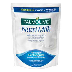 Sabonete Líquido Palmolive Nutri Milk Regular Refil 200ml