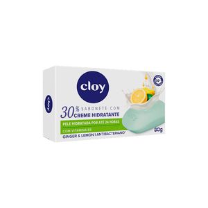 Sabonete Cloy Ginger e Lemon 80g