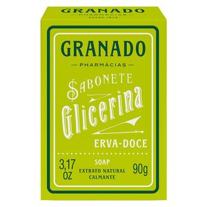 Sabonete Granado Glicerinado Erva Doce 90g