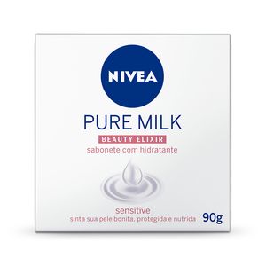 Sabonete Nivea Pure Milk Sensitive 90g