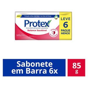 Sabonete Protex Balance Saudavél Leve 6 Pague - com 85g