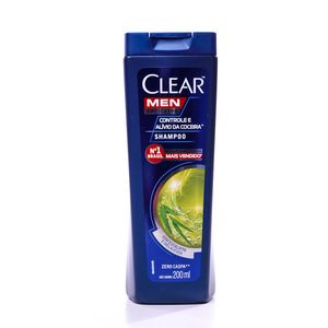 Shampoo para Cabelos Clear Masculino Controle de Coceira 200ml