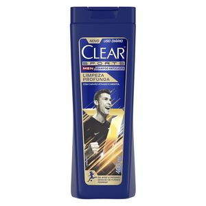Shampoo para Cabelos Clear Masculino Limpeza Profunda 400ml